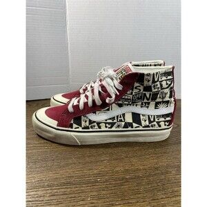 Vans x Yusuke Hanai SK8-HI Top 138 Decon SF Illustrations Rumba Red Rare Size 10
